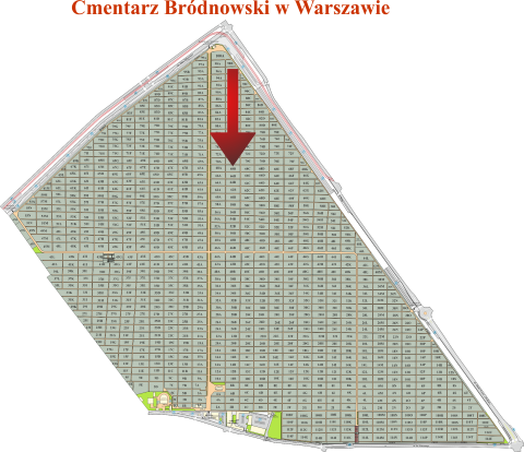 Brak mapy sektorowej